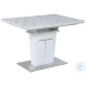 Gwen White Extendable Dining Table