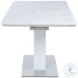 Gwen White Extendable Dining Table