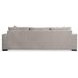 Drew Beige 110" Sofa with Pillow