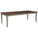 Mariana Vintage Cream 96" Extendable Rectangular Dining Room Set
