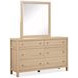 Merrifield Sandstone Beige Panel Bedroom Set