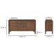 Wiley Vintage Brown 2 Door Sideboard