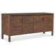 Wiley Vintage Brown 4 Door Sideboard
