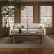 Wiley Vintage Brown Rectangular Coffee Table