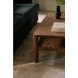 Wiley Vintage Brown Rectangular Coffee Table