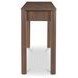 Wiley Vintage Brown Rectangular Console Table