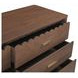 Wiley Vintage Brown 6 Drawer Dresser