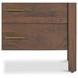 Wiley Vintage Brown 6 Drawer Dresser
