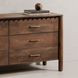 Wiley Vintage Brown 6 Drawer Dresser