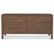 Wiley Vintage Brown 6 Drawer Dresser