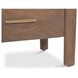 Wiley Vintage Brown 2 Drawer Nightstand