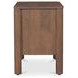 Wiley Vintage Brown 2 Drawer Nightstand