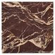 Rosa Rosso Levanto Square Marble Top Accent Table