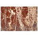 Rosa Rosso Levanto Square Marble Top Accent Table