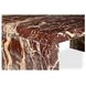 Rosa Rosso Rectangular Marble Top Coffee Table