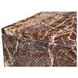 Rosa Rosso Rectangular Marble Top Coffee Table