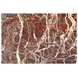 Rosa Rosso Rectangular Marble Top Occasional Table Set