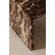 Rosa Rosso Rectangular Marble Top Coffee Table