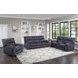 Lovell Gray 87" Power Reclining Sofa with USB Charging