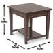 Crestline Cherry End Table