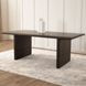 Norvell Brown 78" Rectangular Dining Table