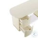 Francesca Cream 3 Drawer Desk