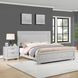 Montana Gray King Low Profile Panel Bed