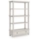 Robbinsdale Antique White Bookcase