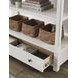 Robbinsdale Antique White Bookcase
