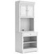 Kanwyn Whitewash Bookcase with LED