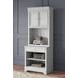 Kanwyn Whitewash Bookcase with LED