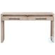 Halloway Natural Gray Acacia 55" Console Table with 2 Drawers