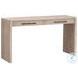 Halloway Natural Gray Acacia 55" Console Table with 2 Drawers