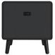 Nebula Black Square Smart End Table