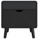 Nebula Black Square Smart End Table