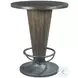 Hidden Treasures Brown And Black Cone Shaped Pub Table