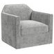 Aaron Cement Upholstered Swivel Chair