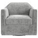 Aaron Cement Upholstered Swivel Chair