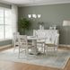 Hampton White 48" Round Dining Table