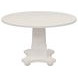 Hampton White 48" Round Dining Table