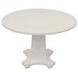 Hampton White 48" Round Dining Table
