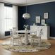 Hampton White Round Dining Room Set