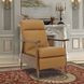Hampton Santa Fe Brandy Leather Push Thru The Arms Recliner