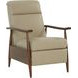 Hampton Shoreham Cream Leather Push Thru The Arms Recliner