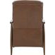 Hampton Colchester Bitters Leather Push Thru The Arms Recliner