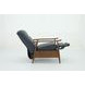 Hampton Santa Fe Ocean Leather Push Thru The Arms Recliner
