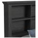 Brooklyn Charcoal Twin Bookcase Storage Bed