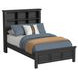Brooklyn Charcoal Full Bookcase Storage Bed