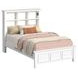 Brooklyn White Full Bookcase Storage Bed