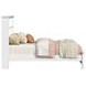 Brooklyn White Full Bookcase Storage Bed